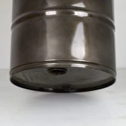 Ds Meubles Tabouret Bas Bidon Industriel Metal 38 Dia X 62 Cm -Magasin Joss & Main 155627583524606g