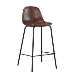 Rendez Vous Déco Chaise De Bar Mi-hauteur Henrik Marron 65 Cm (lot De 2) 9 Rendez Vous Déco Chaise De Bar Mi-hauteur Henrik Marron 65 Cm (lot De 2) -Magasin Joss & Main 2500x2500 3 12