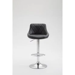 Decoshop26 2x Tabourets De Bar En Simili-cuir Noir Pivotant Avec Repose-pieds TDB... -Magasin Joss & Main 2x tabourets de bar en simili cuir noir pivotant avec repose pieds tdb10085 10283340 26545784 1140x1140