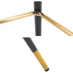 Decoshop26 2x Tabourets De Bar En Velours Jaune Avec Dossier Capitonné Et Repose... -Magasin Joss & Main 2x tabourets de bar en velours jaune avec dossier capitonne et repose pieds metal noir et or tdb09206 10283952 26547760 1140x1140