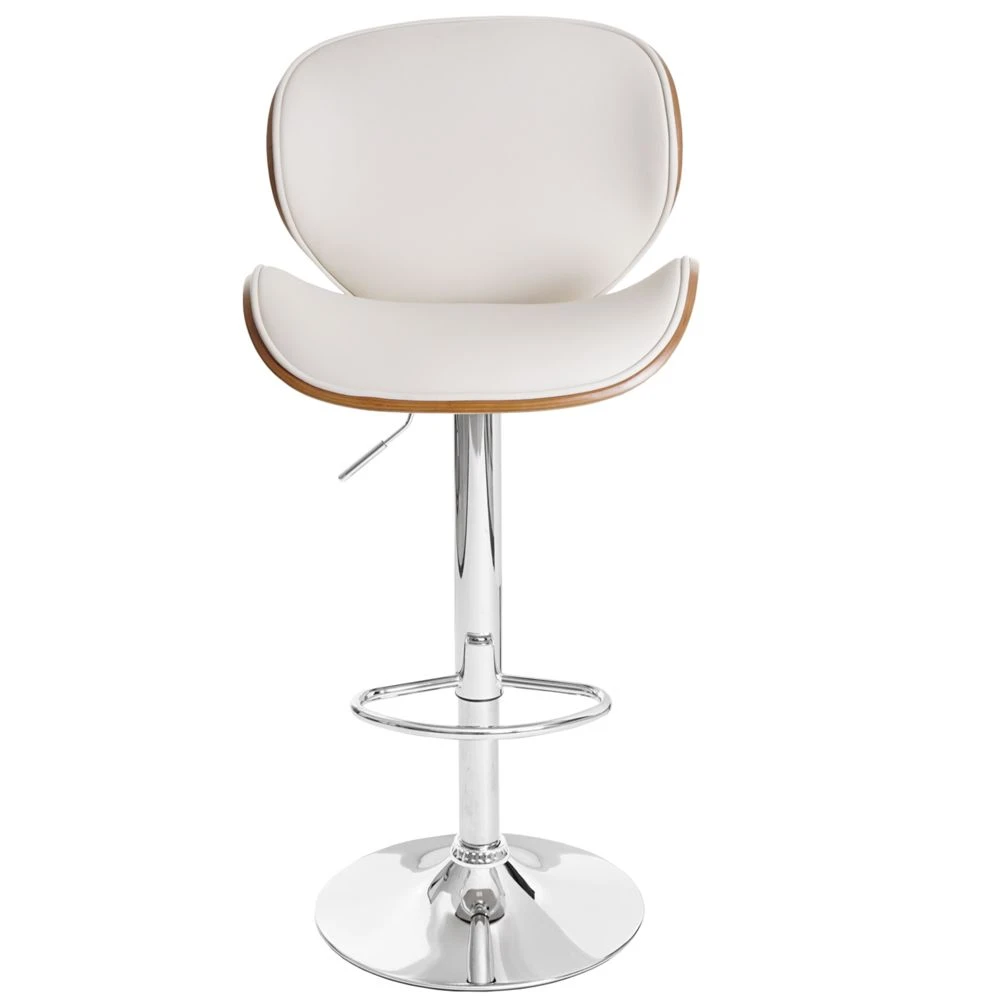 Mendler Tabouret Foxrock, Chaise De Bar, Bois Courbé Desgin Rétro ~ Aspect N... 2 Mendler Tabouret Foxrock, Chaise De Bar, Bois Courbé Desgin Rétro ~ Aspect N... – Image 2