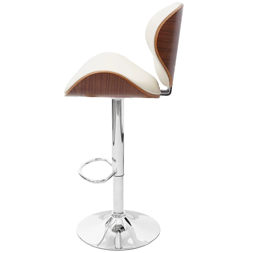 Mendler Tabouret Foxrock, Chaise De Bar, Bois Courbé Desgin Rétro ~ Aspect N... 3 Mendler Tabouret Foxrock, Chaise De Bar, Bois Courbé Desgin Rétro ~ Aspect N... – Image 3