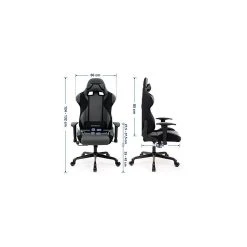 Songmics Chaise Gamer Fauteuil De Bureau Racing Sport Avec Support Lombaire Et ... -Magasin Joss & Main 51rky4zzfil