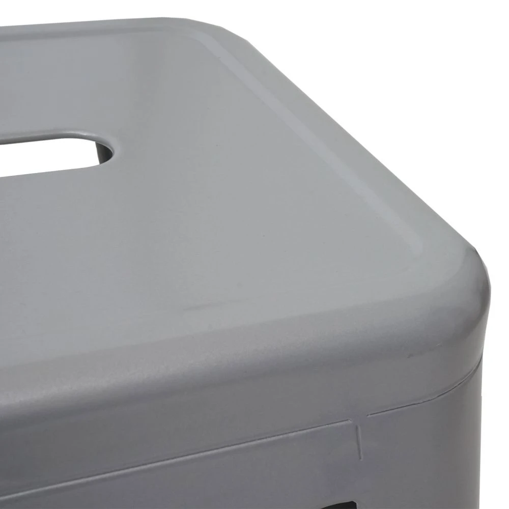 Mendler 4x Tabouret De Bar HWC-A73, Chaise De Comptoir, Métal, Empilable, Des... 3 Mendler 4x Tabouret De Bar HWC-A73, Chaise De Comptoir, Métal, Empilable, Des... – Image 3