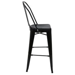 Mendler 2x Tabouret De Bar HWC-A73, Chaise De Comptoir Avec Dossier, Métal, D... 9 Mendler 2x Tabouret De Bar HWC-A73, Chaise De Comptoir Avec Dossier, Métal, D... -Magasin Joss & Main 59866 4