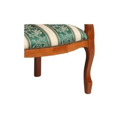 Dansmamaison Fauteuil Voltaire Motifs à Fleurs Vert - GROGE - L 61 X L 70 X H 112 ... -Magasin Joss & Main 6091 thickbox default