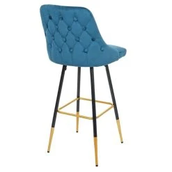 Mendler 2x Tabouret De Bar HWC-E70, Chaise De Bar/comptoir, Design Rétro, Vel... -Magasin Joss & Main 68666 7