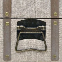 HELLOSHOP26 Banquette Pouf Tabouret Meuble Banc De Rangement Bois Massif Et Acier ... -Magasin Joss & Main 8718475600466 g en hd 2