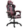 VidaXL Chaise De Jeu Rouge Bordeaux Similicuir