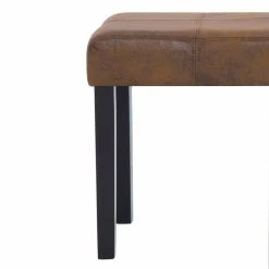 HELLOSHOP26 Banquette Pouf Tabouret Meuble Banc 106 Cm Marron Similicuir Daim 3002... 9 HELLOSHOP26 Banquette Pouf Tabouret Meuble Banc 106 Cm Marron Similicuir Daim 3002... -Magasin Joss & Main 8719883569154 g en hd 4