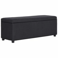 HELLOSHOP26 Banquette Pouf Tabouret Meuble Banc Avec Compartiment De Rangement 116...