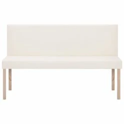 HELLOSHOP26 Banquette Pouf Tabouret Meuble Banc 139 Cm Crème Similicuir 3002077 7 HELLOSHOP26 Banquette Pouf Tabouret Meuble Banc 139 Cm Crème Similicuir 3002077 -Magasin Joss & Main 8719883569345 g en hd 2