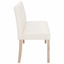 HELLOSHOP26 Banquette Pouf Tabouret Meuble Banc 139 Cm Crème Similicuir 3002077 9 HELLOSHOP26 Banquette Pouf Tabouret Meuble Banc 139 Cm Crème Similicuir 3002077 -Magasin Joss & Main 8719883569345 g en hd 4