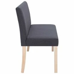 HELLOSHOP26 Banquette Pouf Tabouret Meuble Banc 139 Cm Gris Foncé Polyester 30021... -Magasin Joss & Main 8719883569383 g en hd 3