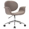Icaverne - Chaises De Bureau Ensemble Chaise Pivotante De Bureau Taupe...