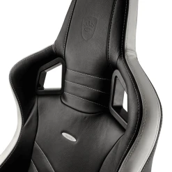 Noblechairs EPIC - Vrai Cuir - Noir/Blanc/Rouge -Magasin Joss & Main 9896170946590
