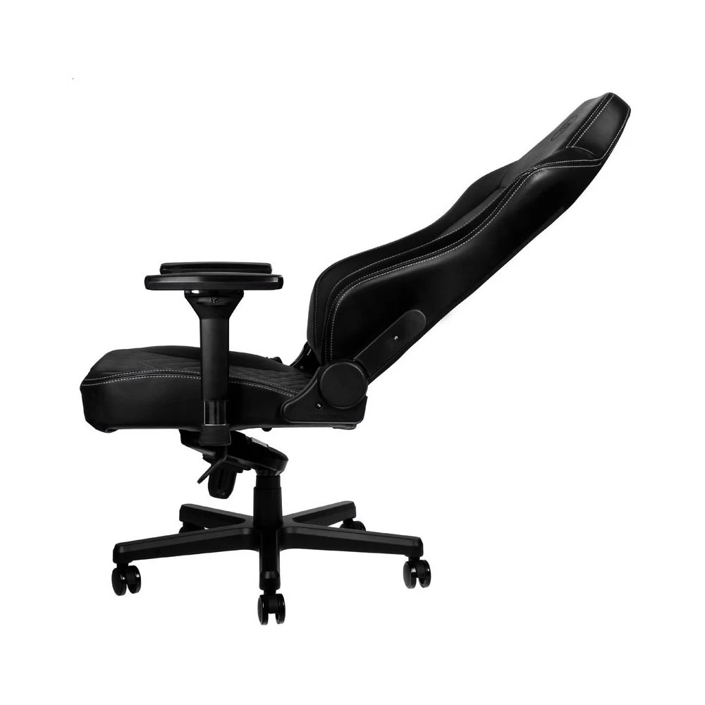Noblechairs HERO - Noir/Blanc Platine 4 Noblechairs HERO - Noir/Blanc Platine – Image 4