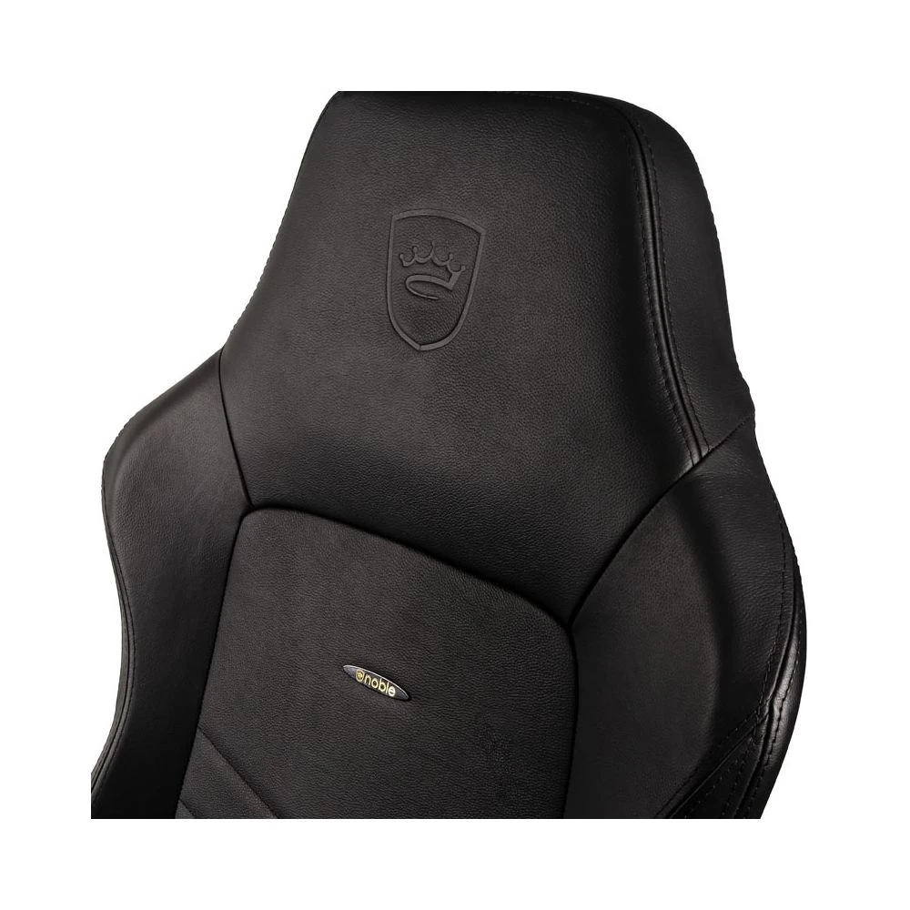 Noblechairs HERO - Vrai Cuir - Noir/Noir 6 Noblechairs HERO - Vrai Cuir - Noir/Noir – Image 6