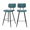 Rendez Vous Déco Chaise De Bar Mi-hauteur Texas Bleue 65 Cm (lot De 2)