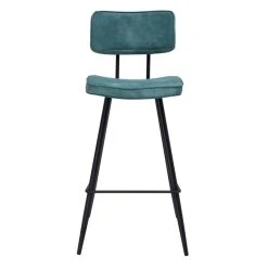 Rendez Vous Déco Chaise De Bar Mi-hauteur Texas Bleue 65 Cm (lot De 2) -Magasin Joss & Main acheter chaise de bar confortable 1 1
