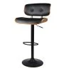 Rendez Vous Déco Chaise De Bar Melchior Noire 62/82 Cm