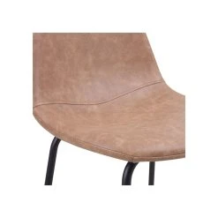 Rendez Vous Déco Chaise De Bar Mi-hauteur Henrik Marron Clair 65 Cm (lot De 2) 9 Rendez Vous Déco Chaise De Bar Mi-hauteur Henrik Marron Clair 65 Cm (lot De 2) -Magasin Joss & Main acheter chaise de bar synthetique pieds metal 1