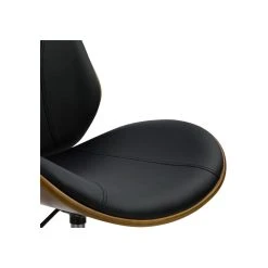 Rendez Vous Déco Chaise De Bureau Archie -Magasin Joss & Main acheter chaise de bureau vintage en bois fonce