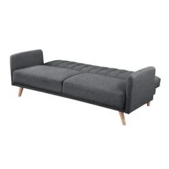 CSTORE ANDERS Canapé 3 Places Scandinave Convertible - Tissu Anthracite - L ... -Magasin Joss & Main anders canape 3 places scandinave convertible tissu anthracite l 207 x p 94 x h 86 cm 11111502 29031578 1140x1140