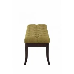 Decoshop26 Banc Avec Assise En Tissu Vert Rembourrée Capitonné 100 Cm Style Che... -Magasin Joss & Main banc avec assise en tissu vert rembourree capitonne 100 cm style chesterfield pieds bois fonce ban10050 10278778 26529992 1140x1140