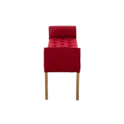 Decoshop26 Banc Banquette Capitonné En Tissu Rouge Avec Pieds En Bois Largeur 13... -Magasin Joss & Main banc banquette capitonne en tissu rouge avec pieds en bois largeur 133cm ban10009 10278710 26529774 1140x1140