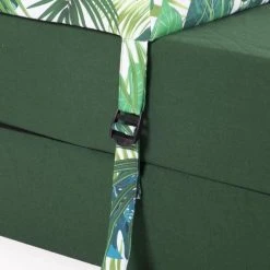 CSTORE Banquette 2 Places - Tissu Vert Deep Jungle - L 115 X P 75 X H 45 Cm -Magasin Joss & Main banquette 2 places tissu vert deep jungle l 115 x p 75 x h 45 cm 11482696 30022314 1140x1140