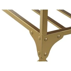 Pegane Banquette Avec 2 Tiroirs En Métal Coloris Gris Et Pieds Doré- Longue... 9 Pegane Banquette Avec 2 Tiroirs En Métal Coloris Gris Et Pieds Doré- Longue... -Magasin Joss & Main banquette avec 2 tiroirs en metal coloris gris et pieds dore longueur 100 x profondeur 48 x hauteur 48 cm 13600958 37358444 1140x1140