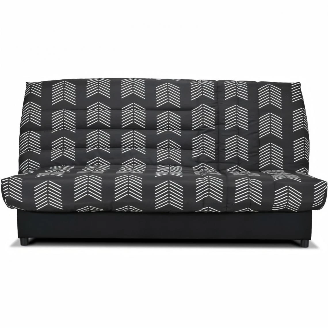 Gruhier Banquette Clic-clac Beija - Tissu Chevrons A111 - Couchage 128 X 188 X... 1 Gruhier Banquette Clic-clac Beija - Tissu Chevrons A111 - Couchage 128 X 188 X...