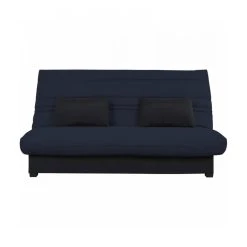 UB DESIGN SALON Canapé Lit Romy CC 130 Mousse 35 Kg Couette Grison