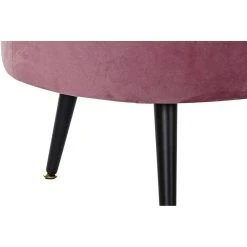 Pegane Banquette Coffre En Bois Coloris Rose Et Pieds Noir - Longueur 120 X P... -Magasin Joss & Main banquette coffre en bois coloris rose et pieds noir longueur 120 x profondeur 40 x hauteur 45 cm 13600982 37358554 1140x1140