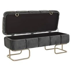Pegane Banquette Coffre En Métal Coloris Gris - Longueur 125 X Profondeur 46... 8 Pegane Banquette Coffre En Métal Coloris Gris - Longueur 125 X Profondeur 46... -Magasin Joss & Main banquette coffre en metal coloris gris longueur 125 x profondeur 46 x hauteur 50 cm 13600880 37358070 1140x1140