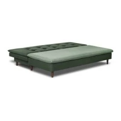 SANS MARQUE Banquette Convertible 3 Places MASSA - Tissu Vert Kaki - L 195 X P 86 ... -Magasin Joss & Main banquette convertible 3 places massa tissu vert kaki l 1 12775344 626092 2 1140x1140