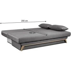 SANS MARQUE Banquette Convertible Avec Coffre - Tissu Gris - L 202 X P 98 X H 98 C... 8 SANS MARQUE Banquette Convertible Avec Coffre - Tissu Gris - L 202 X P 98 X H 98 C... -Magasin Joss & Main banquette convertible avec coffre tissu gris l 202 x p 98 x h 98 cm naoto 11357654 29669540 1140x1140