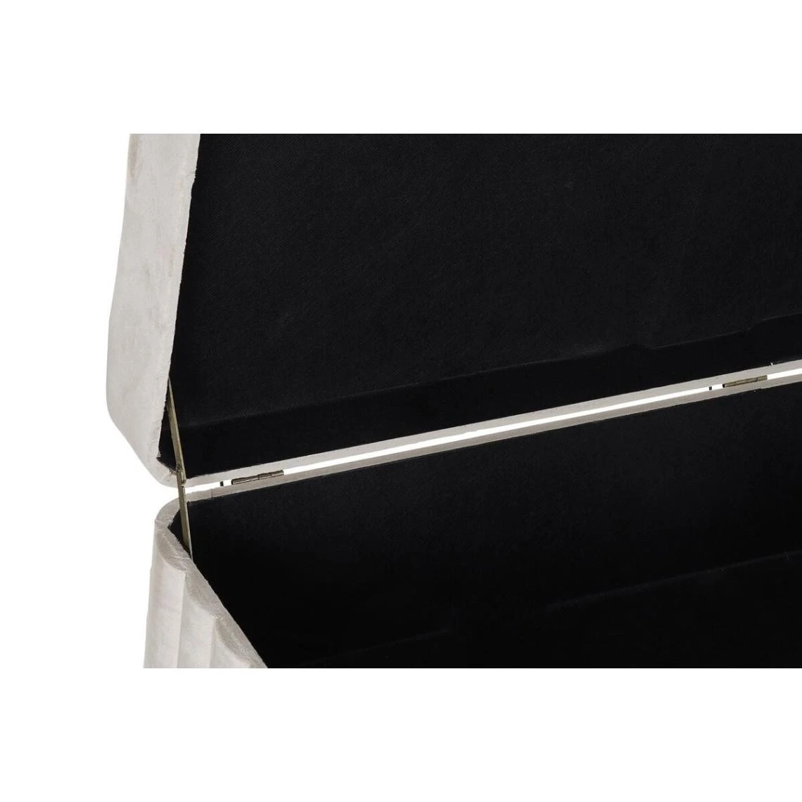 Banquette DKD Home Decor Beige Doré Métal (108 X 41 X 47 Cm) 3 Banquette DKD Home Decor Beige Doré Métal (108 X 41 X 47 Cm) – Image 3