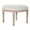 Pegane Banquette En Bois De Caoutchouc Coloris Beige- Longueur 70 X Profondeu...