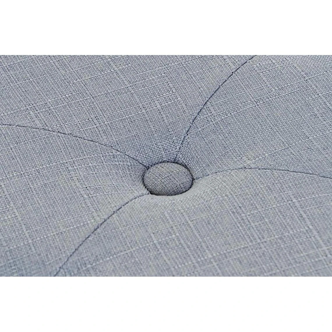 Pegane Banquette En Bois De Caoutchouc Coloris Bleu - Longueur 122 X Profonde... 4 Pegane Banquette En Bois De Caoutchouc Coloris Bleu - Longueur 122 X Profonde... – Image 4