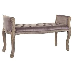 Pegane Banquette En Bois De Caoutchouc Coloris Rose- Longueur 112 X Profondeu... -Magasin Joss & Main banquette en bois de caoutchouc coloris rose longueur 112 x profondeur 41 x hauteur 61 cm 13601000 37358630 1140x1140