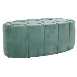 Pegane Banquette En MDF Coloris Vert - Longueur 122 X Profondeur 51 X Hauteur...