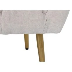 Pegane Banquette En Métal Coloris Beige Et Pieds Doré- Longueur 103 X Profo... -Magasin Joss & Main banquette en metal coloris beige et pieds dore longueur 103 x profondeur 46 x hauteur 42 cm 13600832 37357842 1140x1140