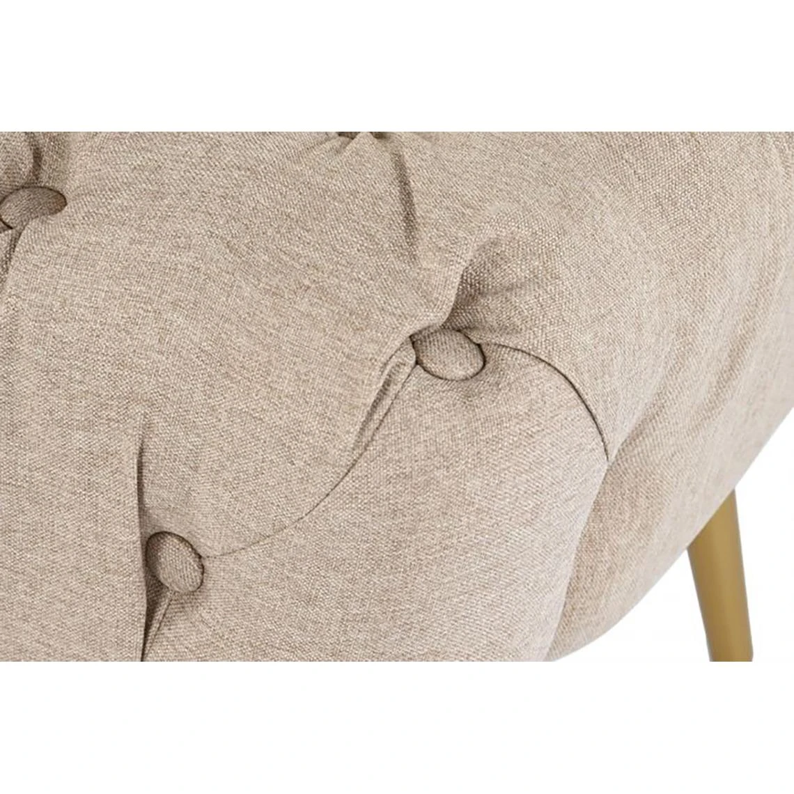 Pegane Banquette En Métal Coloris Marron Clair- Longueur 103 X Profondeur 46... 3 Pegane Banquette En Métal Coloris Marron Clair- Longueur 103 X Profondeur 46... – Image 3