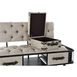 Pegane Banquette En PU Avec 2 Tiroirs Coloris Beige - Longueur 120 X Profonde... -Magasin Joss & Main banquette en pu avec 2 tiroirs coloris beige longueur 120 x profondeur 50 x hauteur 76 cm 13600956 37358432 1140x1140