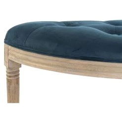 Pegane Banquette En Velours Et Bois De Caoutchouc Coloris Noir / Naturel - Lo... -Magasin Joss & Main banquette en velours et bois de caoutchouc coloris noir naturel longueur 125 x profondeur 45 x hauteur 48 cm 13600990 37358588 1140x1140