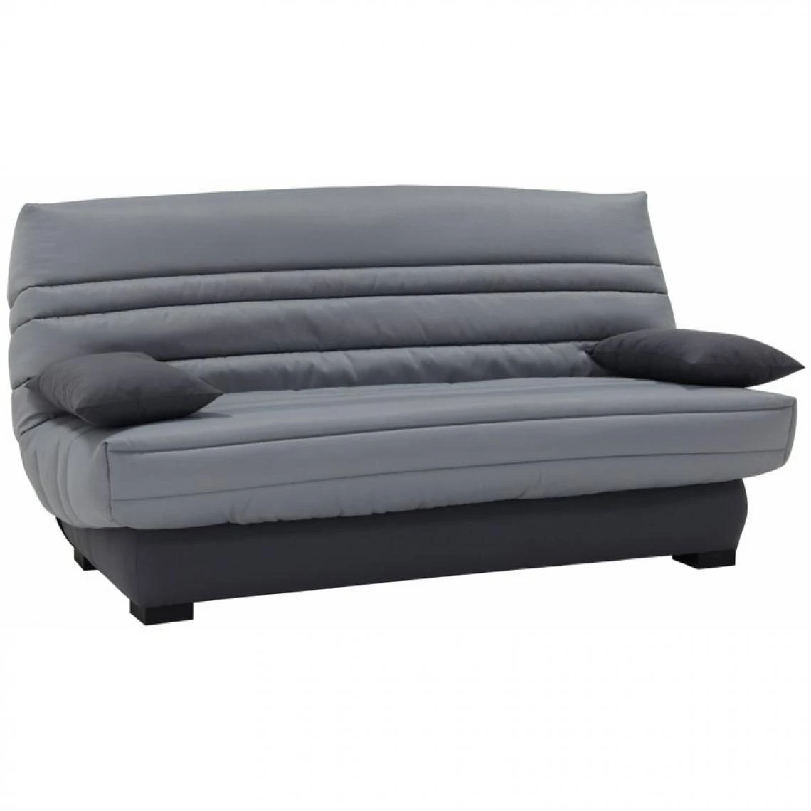 BUT Banquette Lit Clic Clac DALLAS Tissu Gris Clair 1 BUT Banquette Lit Clic Clac DALLAS Tissu Gris Clair