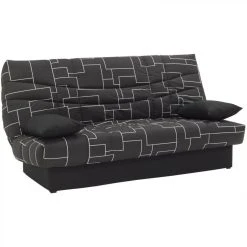 BUT Banquette Lit Clic-clac PORTO Matrix Noir