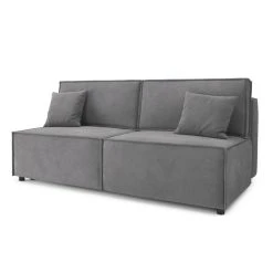 Baita Banquette MIRA Convertible Tissu Gris 3 Places -Magasin Joss & Main banquette mira convertible tissu gris 3 places 13470036 36868338 1140x1140